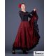 flamenco skirts woman in stock - - Alborea polka dots - Knitted