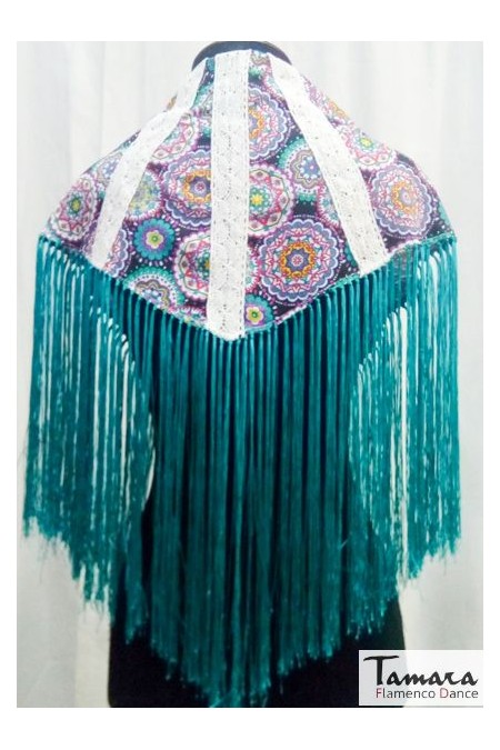 Fair shawl Plain/printed/lace shawl model Small Shawl Print Women - Pattern 16