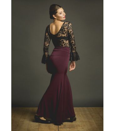 faldas flamencas mujer bajo pedido - Falda Flamenca DaveDans - Falda Mirella - Punto elastico