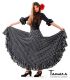 faldas flamencas mujer bajo pedido - - Sevillana con Lunares