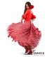 faldas flamencas mujer bajo pedido - - Sevillana con Lunares