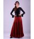 flamenco skirts for woman by order - - Sevillana with Polka dots - Knitted