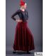 jupes de flamenco femme sur demande - - Sevillana avec petits points - Maille