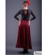 jupes de flamenco femme sur demande - - Sevillana avec petits points - Maille