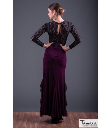 flamenco skirts for woman by order - Falda Flamenca TAMARA Flamenco - Flamenco skirt Saray - Elastic point and lace