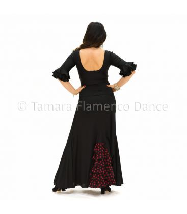 faldas flamencas mujer bajo pedido - - Almería con lunares - Punto (falda-vestido)