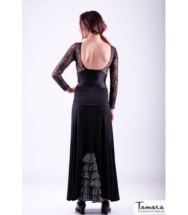 faldas flamencas mujer bajo pedido - - Almería con lunares - Viscosa (falda-vestido)