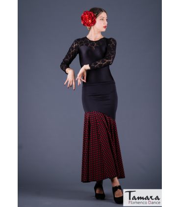 flamenco skirts for woman by order - - Granada Small polka dots - Knitted and Koshivo