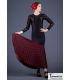flamenco skirts for woman by order - - Granada Small polka dots - Knitted and Koshivo