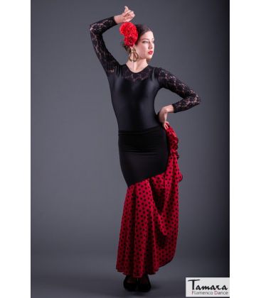 faldas flamencas mujer bajo pedido - - Granada Lunares Medianos - Viscosa y Koshivo