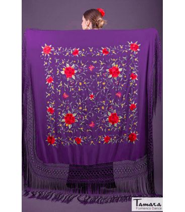 manila shawl personalised - - Manila Spring Shawl - Multicolor Embroidered