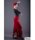 flamenco skirts for woman by order - Falda Flamenca TAMARA Flamenco - Zalea flamenco skirt - Elastic knit