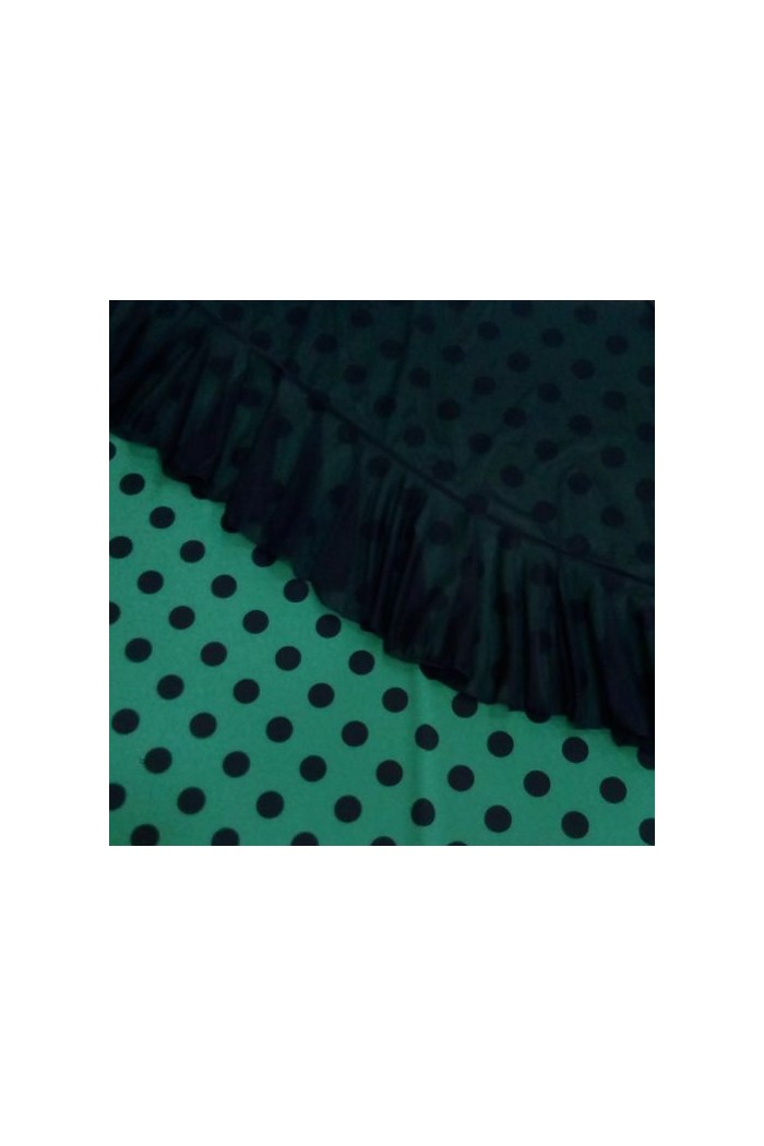  Flamenco skirts WOMAN model Flamenco skirt Carmencita skirt - Elastic knit print Red print