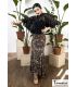jupes de flamenco femme sur demande - - Alana - Tricot élastique