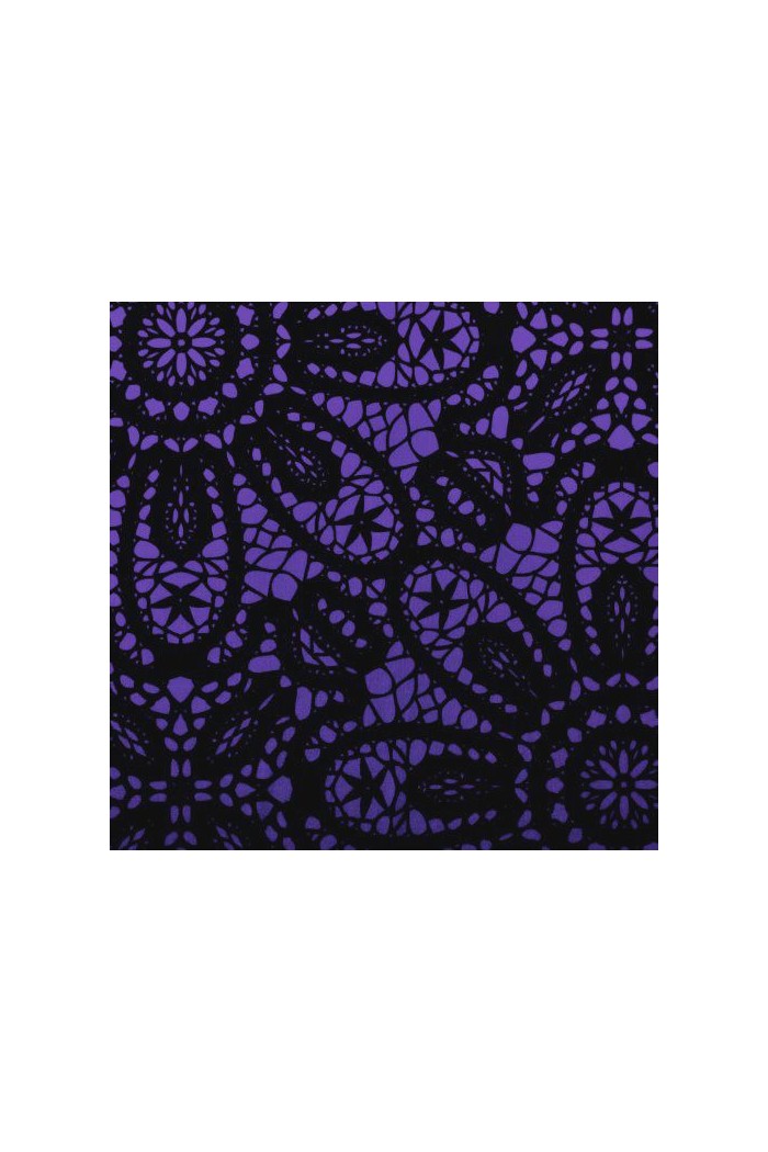 Faldas flamencas MUJER modelo Falda flamenco Alana - Punto elástico Morado