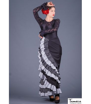 flamenco skirts for woman by order - - Cordoba polka dots - Knitted and koshivo