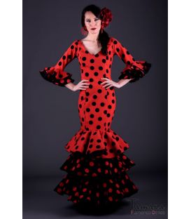flamenco dresses woman in stock immediate shipping - Vestido flamenca TAMARA Flamenco - Size 42 - Tiento Flamenca dress