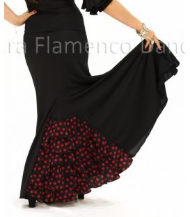 faldas flamencas de nina - - Almería con lunares niña - Punto (falda-vestido)