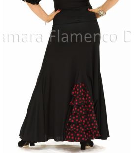 Almeria with polka dots girl - Knitted (skirt-dress)
