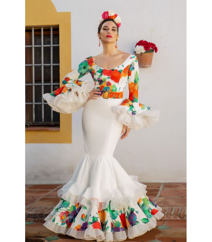 Deslumbrante Persuasivo Opinión Trajes y vestidos de flamenca bajo pedido y en stock ENVIOS GRATIS 24/48H*