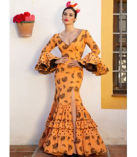 trajes de flamenca bajo pedido - Aires de Feria - Traje de gitana Rosalia Especial