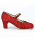 chaussures professionelles de flamenco pour femme - Begoña Cervera - Acuarela