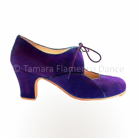 Chaussures professionnelles de flamenco Begoña Cervera modèle Chaussures de flamenco Acuarela Cordonera