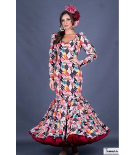 trajes de flamenca 2023 - Traje de flamenca TAMARA Flamenco - Traje de flamenca Imperio aires de feria 2023