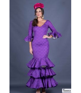 trajes de flamenca en stock envío inmediato - Vestido de flamenca TAMARA Flamenco - Talla 36 - Tiento Traje de sevillanas