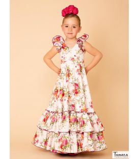 flamenco dress for children by order - Aires de Feria - Flamenca dress girl Celia