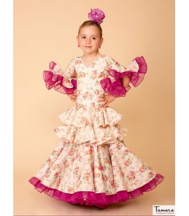 traje de flamenca infantil bajo pedido - Aires de Feria - Traje de flamenca Salinas niña aires de feria