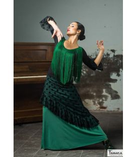 flamenco skirts woman in stock - Falda Flamenca TAMARA Flamenco - Carmela skirt - Elastic and tul knit