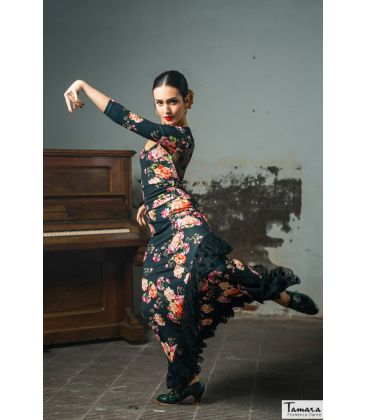 faldas flamencas mujer en stock - Falda Flamenca DaveDans - Falda flamencaYumbel - Punto y tul elástico