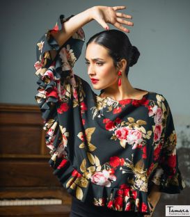 bodyt shirt flamenco woman by order - Maillots/Bodys/Camiseta/Top TAMARA Flamenco - Batuco Top - Crep