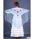 mantoncillo bordado flamenca en stock - - Mantoncillo Florencia - Bordado multicolor