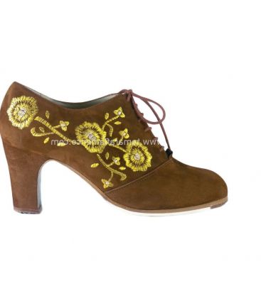 flamenco shoes professional for woman - Begoña Cervera - Ingles Bordado (embroidered)
