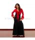 bodyt shirt flamenco woman by order - - Chupita linares of lace