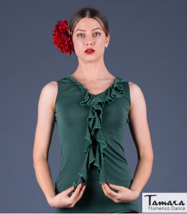 bodyt shirt flamenco femme sur demande - - T-shirt Tango - viscose