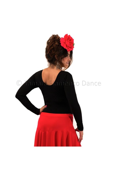  Ballet and Dance Outlet model Tamara (long sleeved) - Poliamide Body White