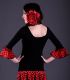 bodycamiseta flamenca mujer bajo pedido - - Zahara con lunares - Viscosa