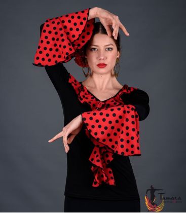 bodyt shirt flamenco femme sur demande - - T-shirt Carmona - Viscose y koshivo