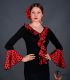 bodyt shirt flamenco femme sur demande - - T-shirt Carmona - Viscose y koshivo