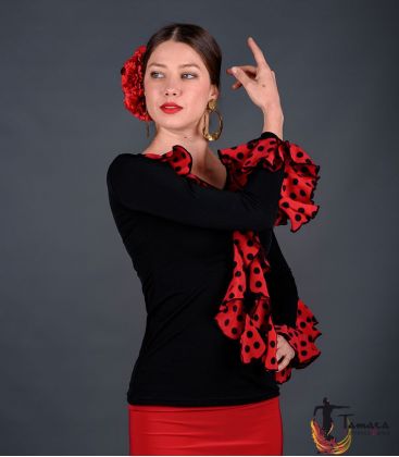 bodyt shirt flamenco femme sur demande - - t-shirt flamenco top blouse flamenco