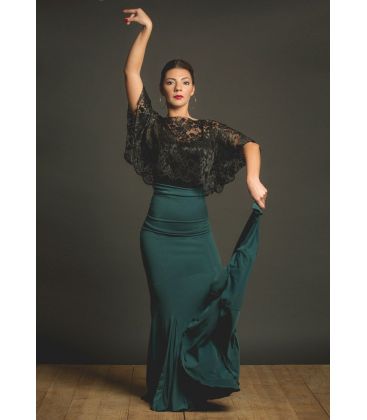 bodyt shirt flamenco femme sur demande - Maillots/Bodys/Camiseta/Top TAMARA Flamenco - Top Portento - Dentelle