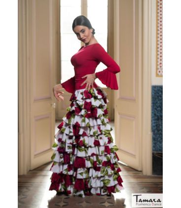 bodyt shirt flamenco woman by order - Maillots/Bodys/Camiseta/Top TAMARA Flamenco - Celia body - Elastic point