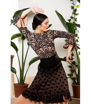 bodyt shirt flamenco woman by order - Maillots/Bodys/Camiseta/Top TAMARA Flamenco - Albores Top