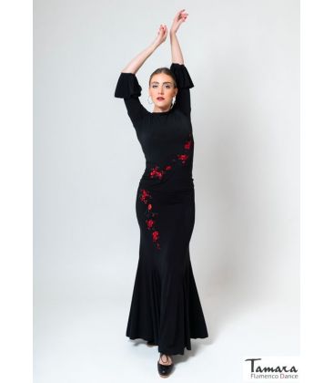 bodyt shirt flamenco femme sur demande - Maillots/Bodys/Camiseta/Top Dave Dans - T-shirt María - Tricot élastique