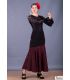 faldas flamencas mujer bajo pedido - - Granada Lunar Mediano - Viscosa y Koshivo