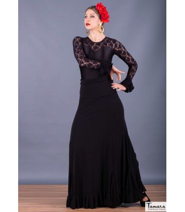 jupes flamenco femme en stock - Falda Flamenca TAMARA Flamenco - Victoria - Tricot élastique (En Stock)