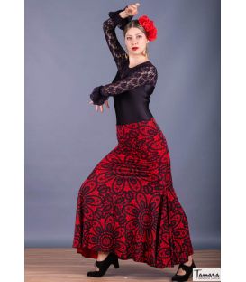 flamenco skirts for woman by order - Falda Flamenca TAMARA Flamenco - Alana - Elastic knit